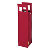 True Fabrications 1-Bottle Red Insulated Tote