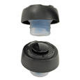 True Fabrications Black Vacuum Stopper Set