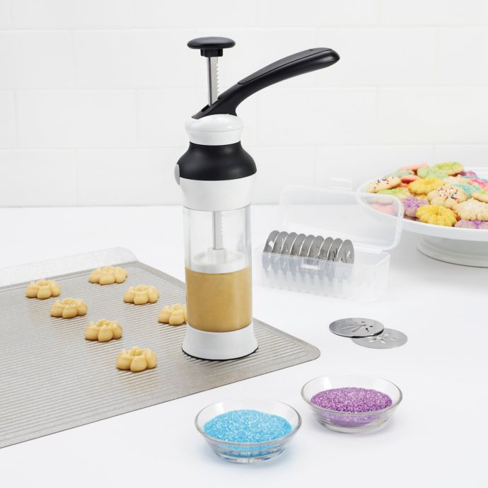 OXO Good Grips 13 Piece Cookie Press With Disk Storage Case & Reviews