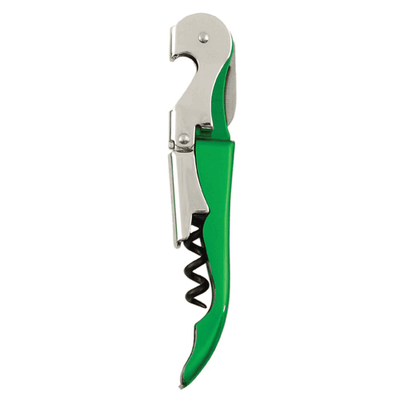 True Fabrications Truetap Double Hinge Waiterstyle Corkscrew- Metallic Green