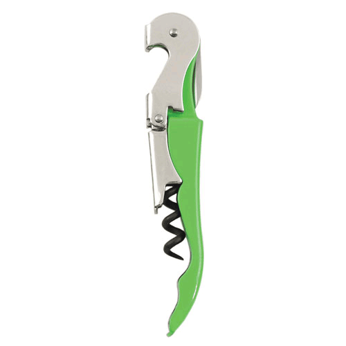 True Fabrications Truetap Double Hinge Waiterstyle Corkscrew- Lime Green