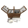 True Fabrications Picnic Basket for 4