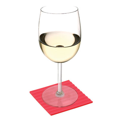 True Fabrications Rainbow Wine Coasters