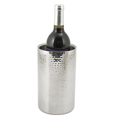 True Fabrications Hammered Metal Bottle Cooler