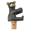 True Fabrications Little Black Bear Bottle Stopper