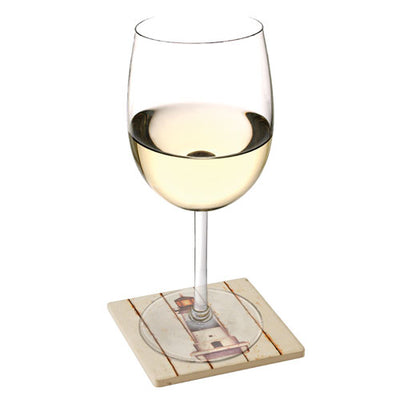 True Fabrications Seaside Wine Coasters