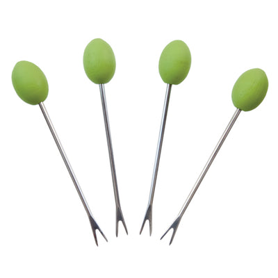 True Fabrications Caspian Olive - Appetizer Picks