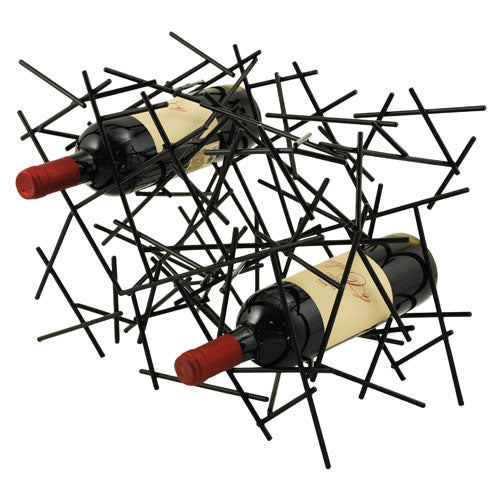 True Fabrications The Raven's Nest Wine Rack