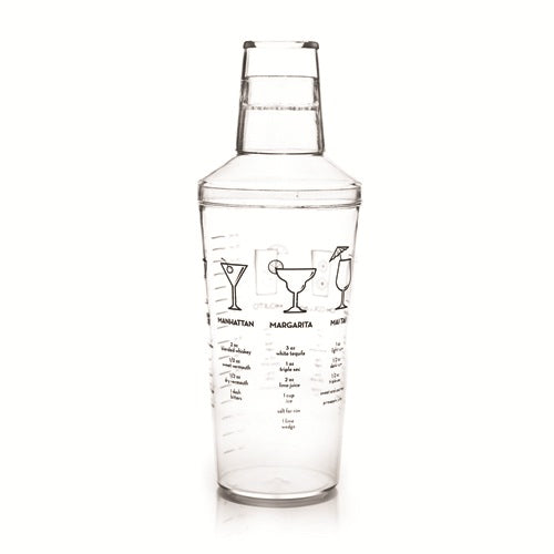 True Fabrications Plastic Recipe Shaker