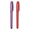 True Fabrications Purple and Red Bottle Pens