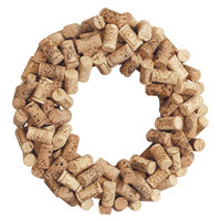 Uncorked Decorative Cork Wreath