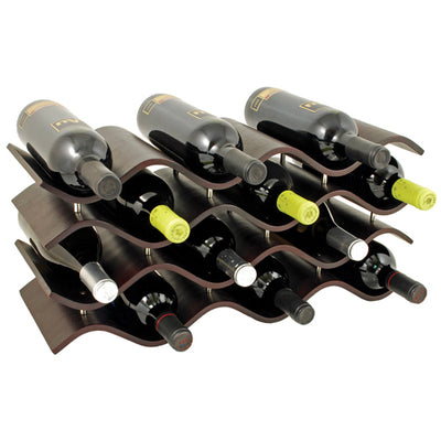 True Fabrications The Swell - Wooden Wine Rack