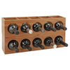 True Fabrications Bottle Vine - 2 Stackable Bamboo Wine Racks