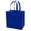 True Fabrications 6-Bottle Blue Non-woven Tote