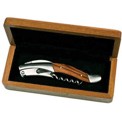 Michelangelo Waiters Corkscrew- Rosewood Handle