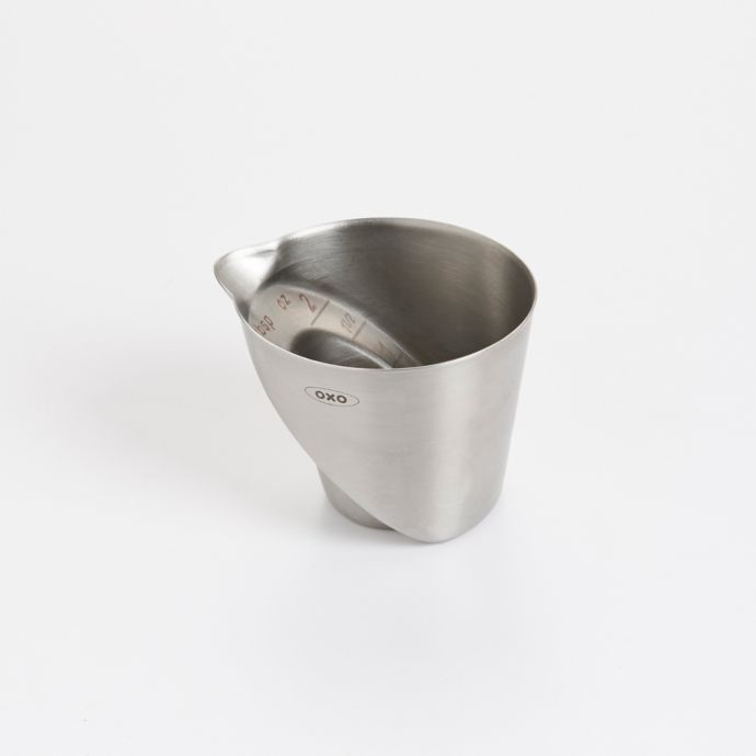 OXO Good Grips Stainless Steel Mini Angled Measuring Cup - Winestuff