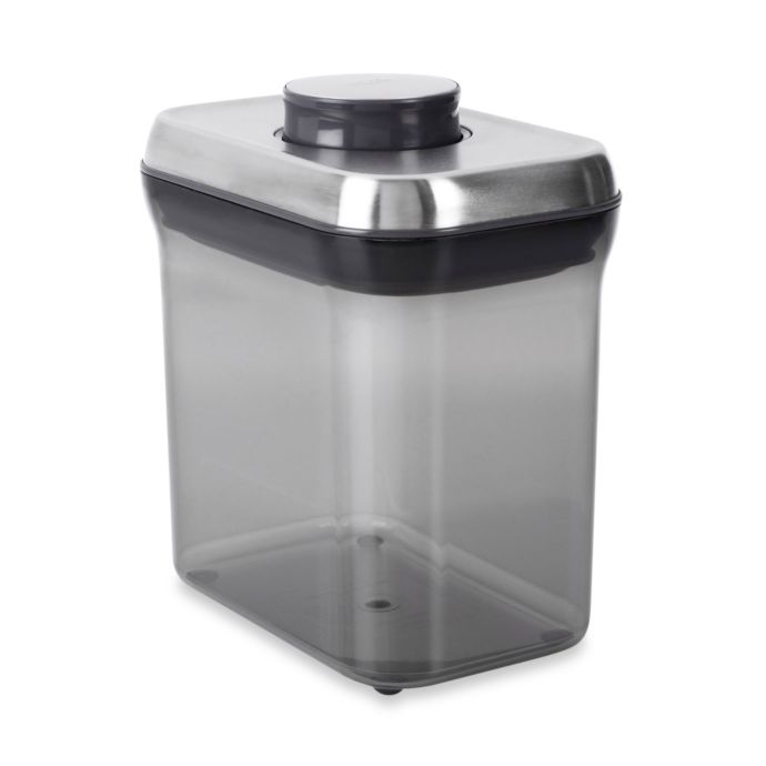 OXO Good Grips 10-Piece Food Storage Pop Container in Stainless Steel -  Winestuff