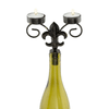 Fleur De Lis Wine Bottle Candelabra