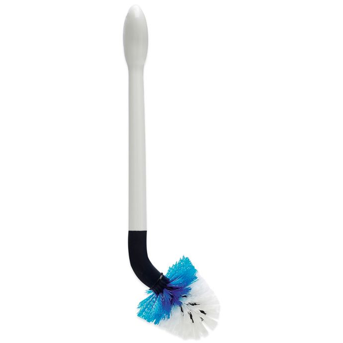 OXO Good Grips Toilet Brush with Rim Cleaner and Storage Canister