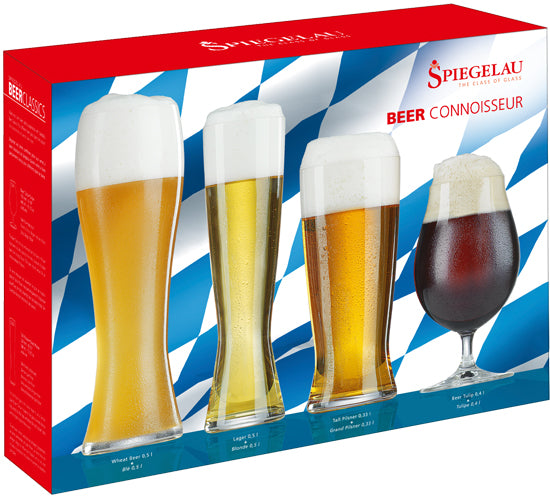 Spiegelau Classics Beer Connoisseur Gift Set (Set of 4)