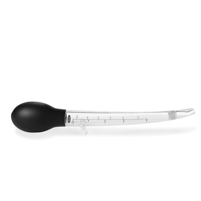 Good Grips Angled Baster with Cleaning Brush, Oxo