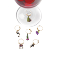 True Fabrications Wine Connoisseur Wine Charms