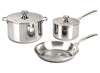 Le Creuset 5 Piece Stainless Steel Cookware Set