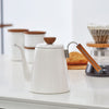 Hario Bona 0.8 QT Enamel Pourover Coffee Kettle -