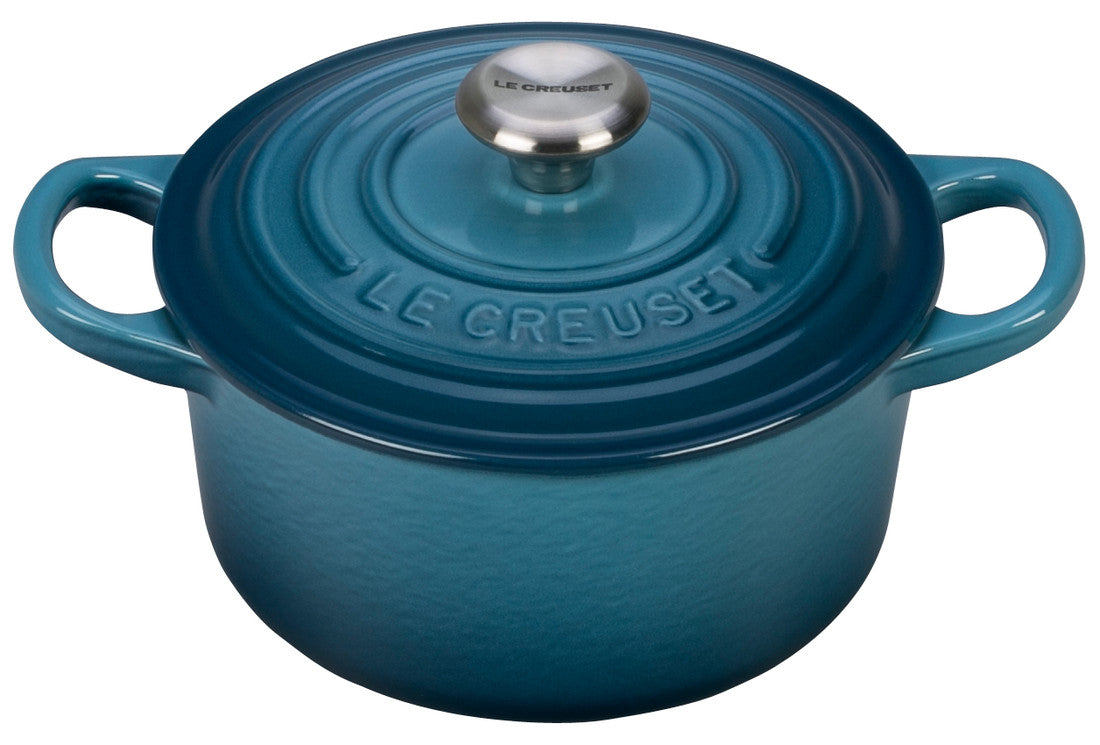  Le Creuset Enameled Cast Iron Signature Saucepan, 2.25 qt.,  Flame: Home & Kitchen