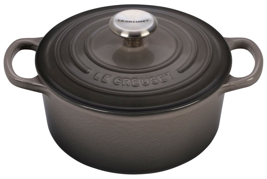 Le Creuset Signature 2 Quart Round Enameled Cast Iron Dutch Oven - Oyster