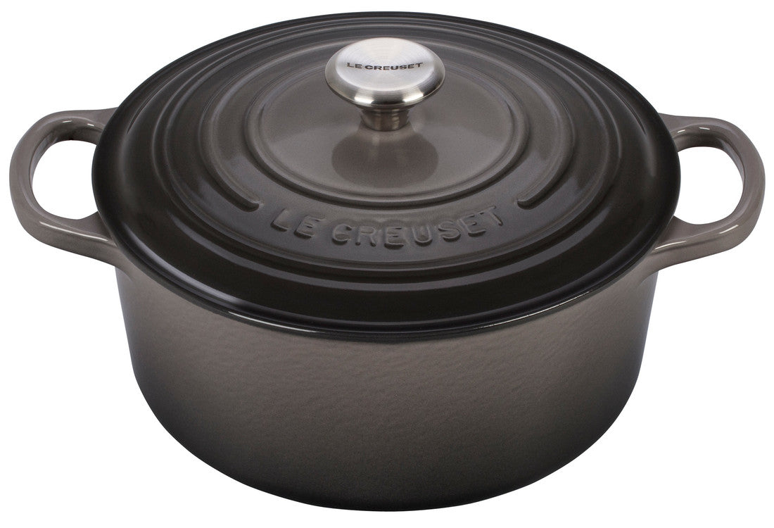 Le Creuset Signature Enameled Cast Iron Round Dutch Oven, 5.5qt., Caribbean