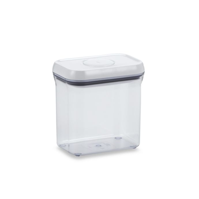 Elegant and Rectangle White Labels fit OXO POP Storage Containers