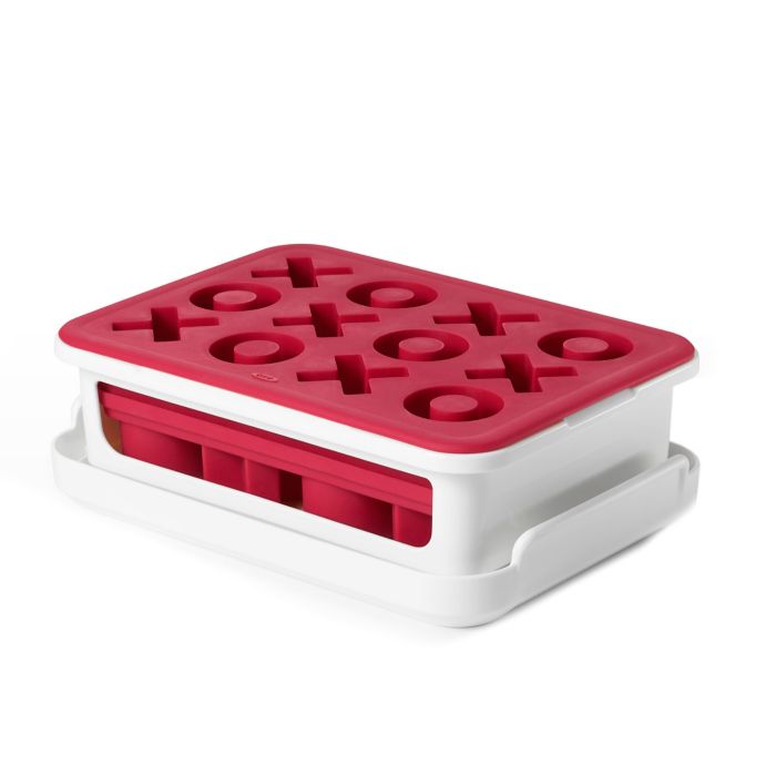 OXO Covered X & O Silicone Ice Cube Tray - Winestuff