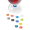 True Fabrications Assorted Colorful Silicone Wine Charms