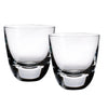 Villeroy & Boch American Bar Straight Bourbon 3-3/4 Inch Old Fashioned Tumbler, Set of 2