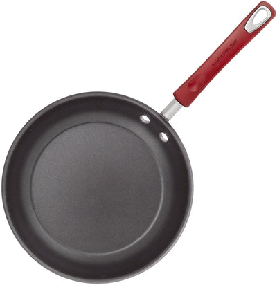 Rachael Ray Brights Nonstick 14 Piece Cookware Set - Red