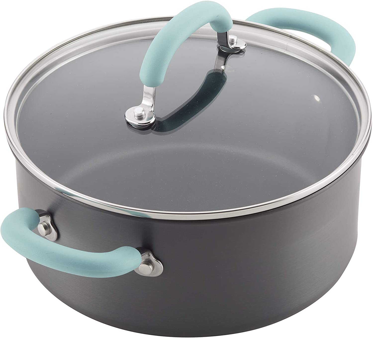 Rachael Ray Create Delicious Hard Anodized Nonstick Cookware Pots and -  Winestuff