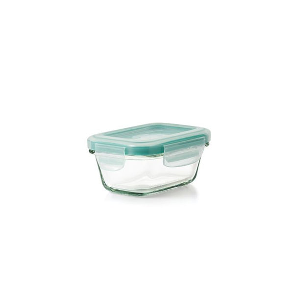 OXO Good Grips 4 oz. Smart Seal Rectangle Glass Container - Winestuff