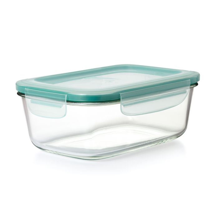OXO Good Grips 4 oz. Smart Seal Rectangle Glass Container - Winestuff