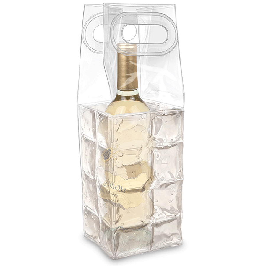 Wine Chill Gel Tote - Clear