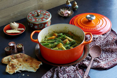 Le Creuset Signature 13.25 Quart Round Enameled Cast Iron Dutch Oven - Flame