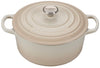 Le Creuset Signature 7.25 Quart Round Enameled Cast Iron Dutch Oven - Meringue