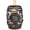 Chalkboard Wine Barrel Cork Cage