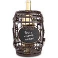 Chalkboard Wine Barrel Cork Cage