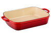 Le Creuset 5.25 Quart Enameled Cast Iron Signature Rectangular Roaster - Cerise