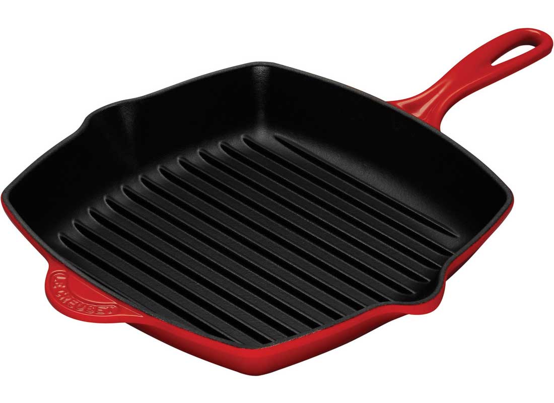 Le Creuset 10.25 Enameled Cast Iron Signature Square Skillet - Winestuff