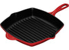 Le Creuset 10.25" Enameled Cast Iron Signature Square Skillet - Cerise