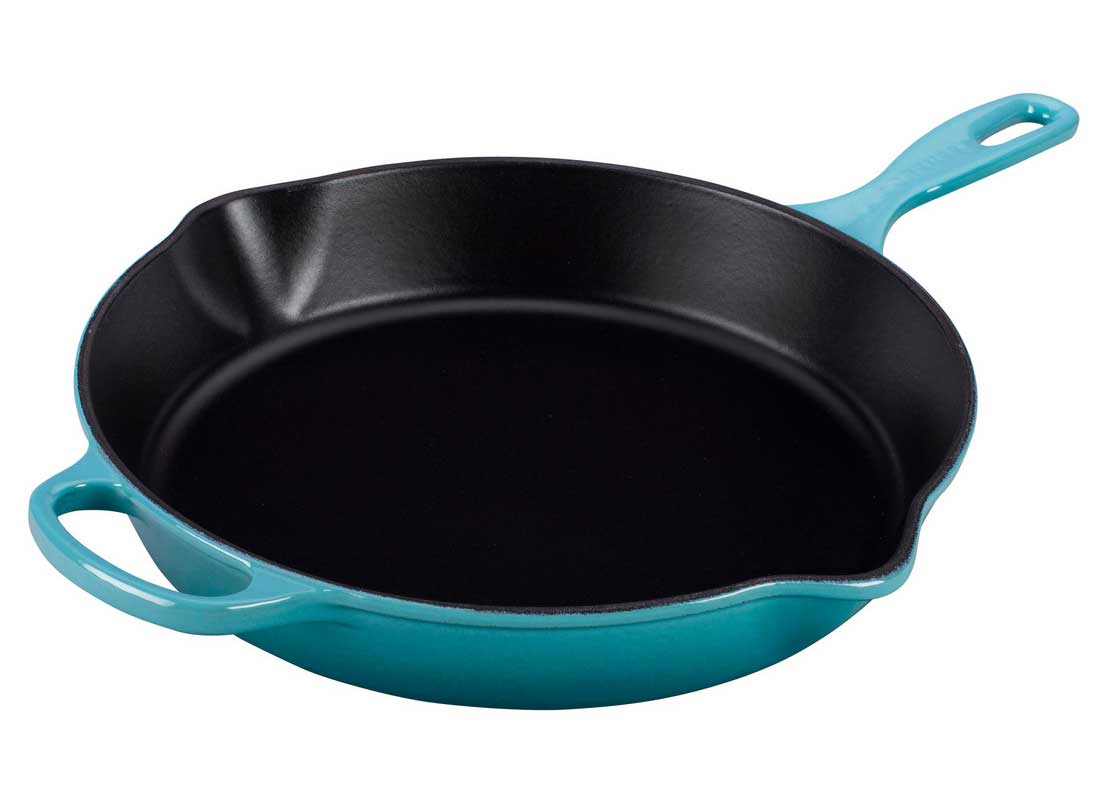 Le Creuset 9.5 Cast Iron Square Grill Pan - Deep Teal