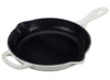 Le Creuset 9" Enameled Cast Iron Signature Skillet - White