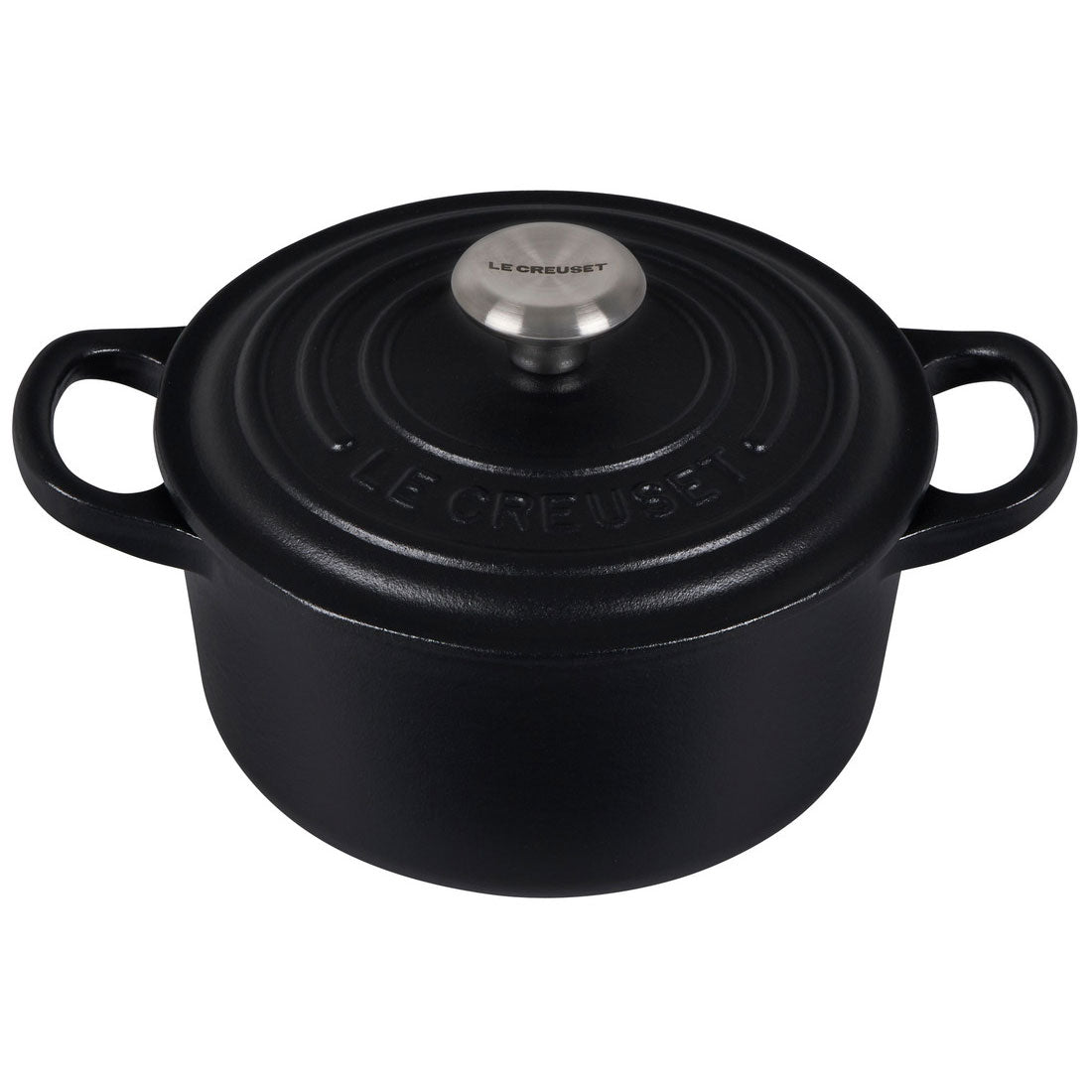 Le Creuset Signature 3.5 Quart Round Enameled Cast Iron Dutch Oven - Licorice